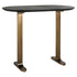 Black & Brass Bar Table